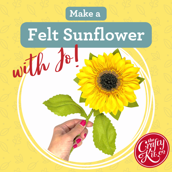 Make a Felt Sunflower!