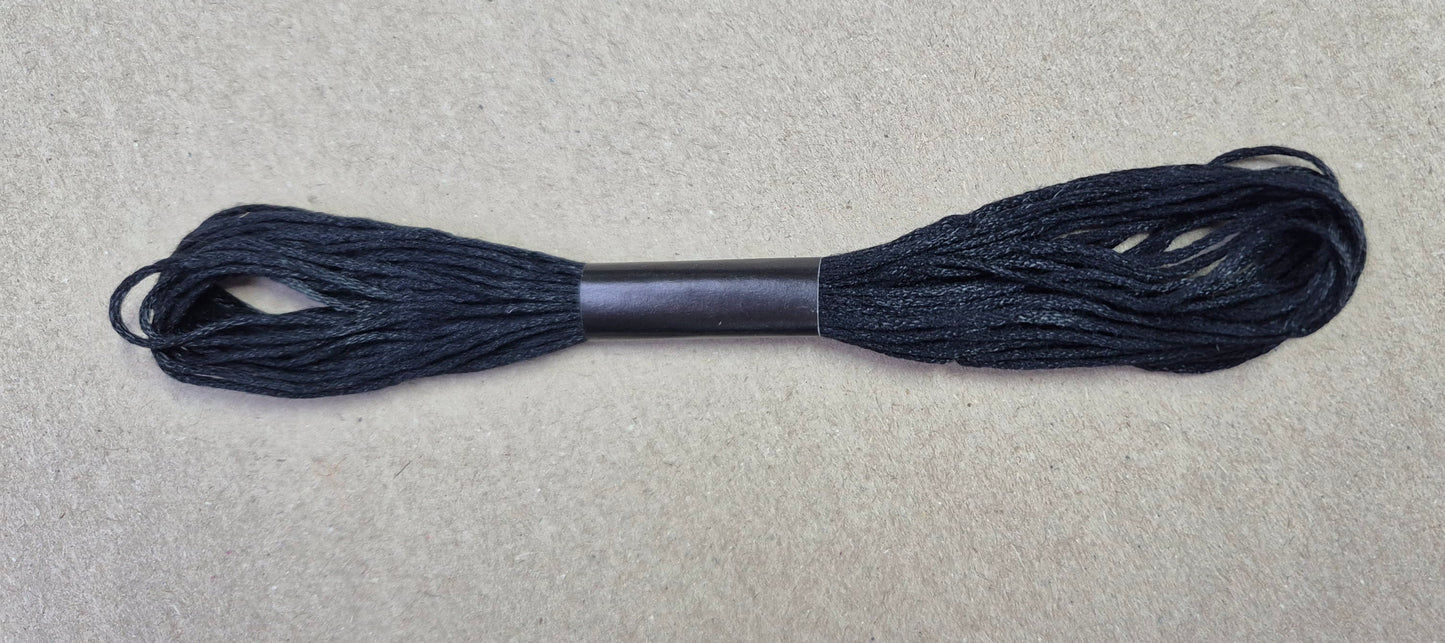 Embroidery Thread Black