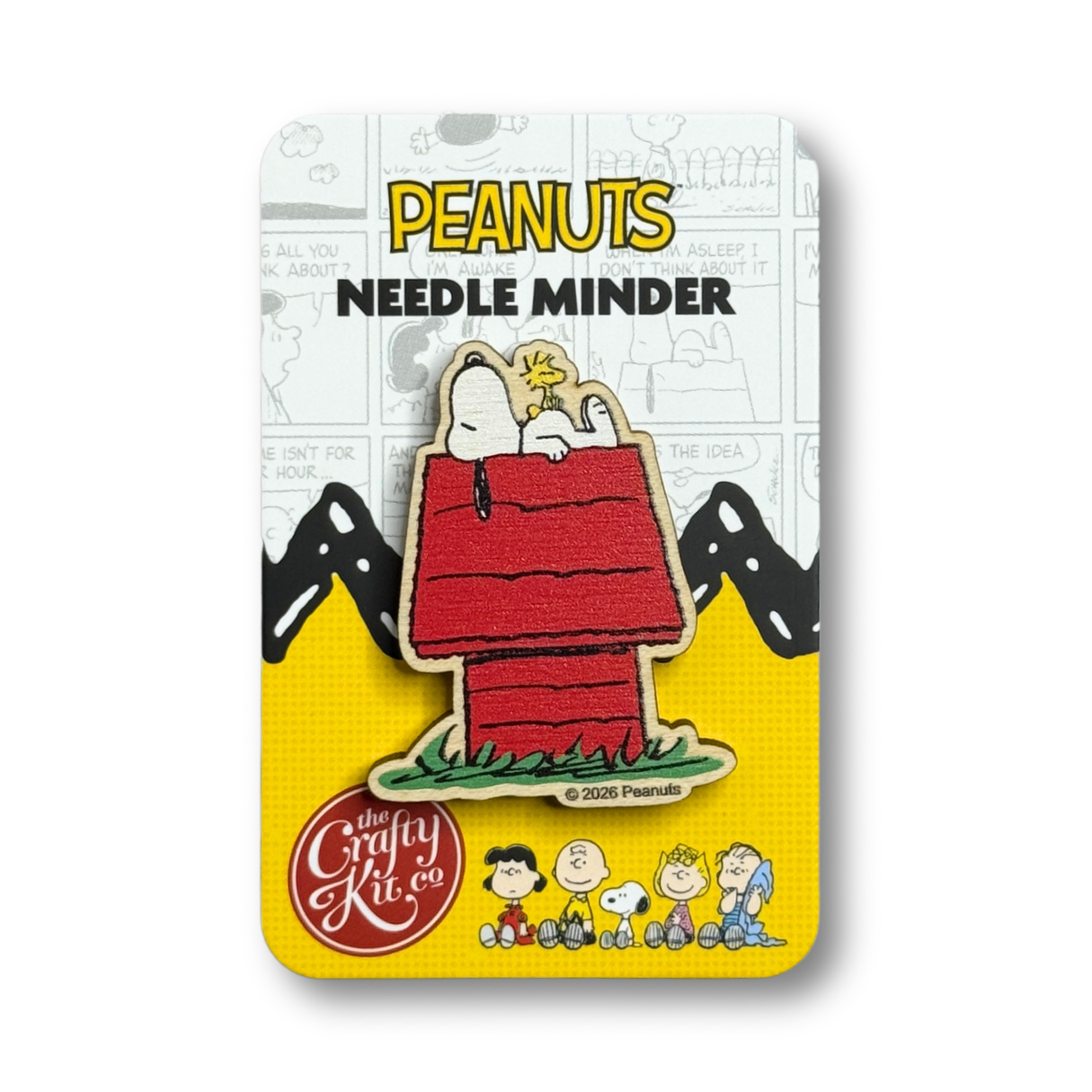 Peanuts - Snoopy on the Doghouse Needle Minder