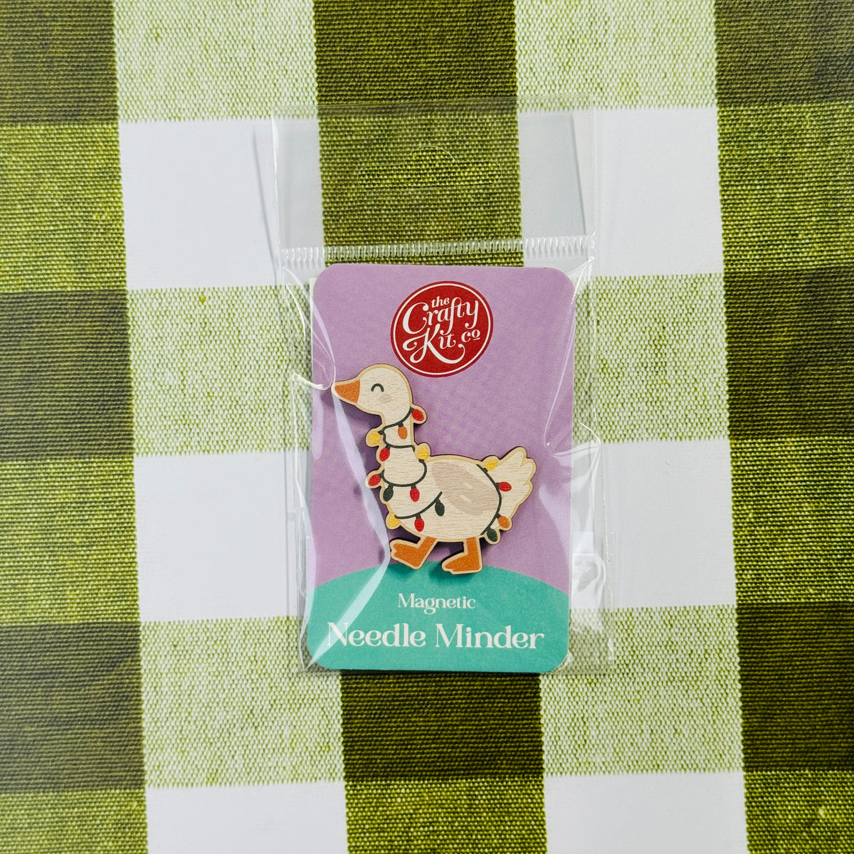 Festive Goose Needle Minder