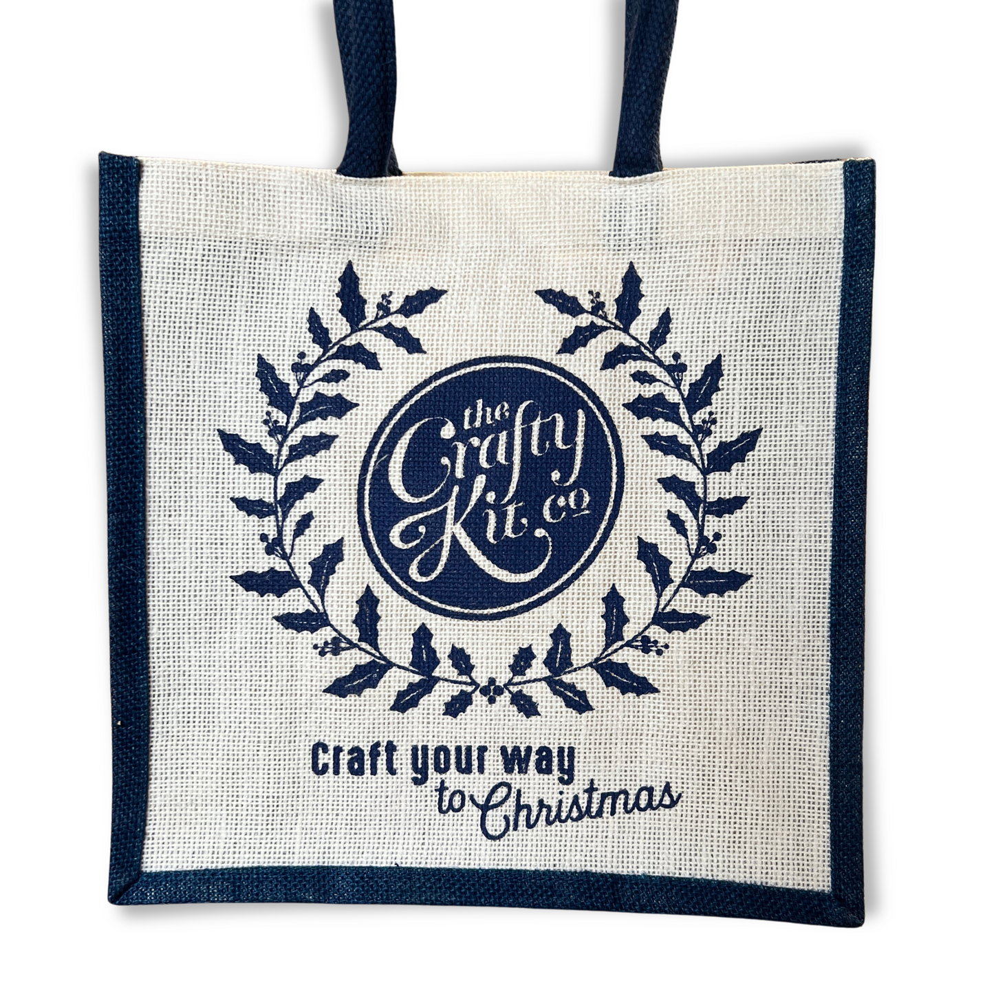Craft Your Way to Christmas Jute Bag