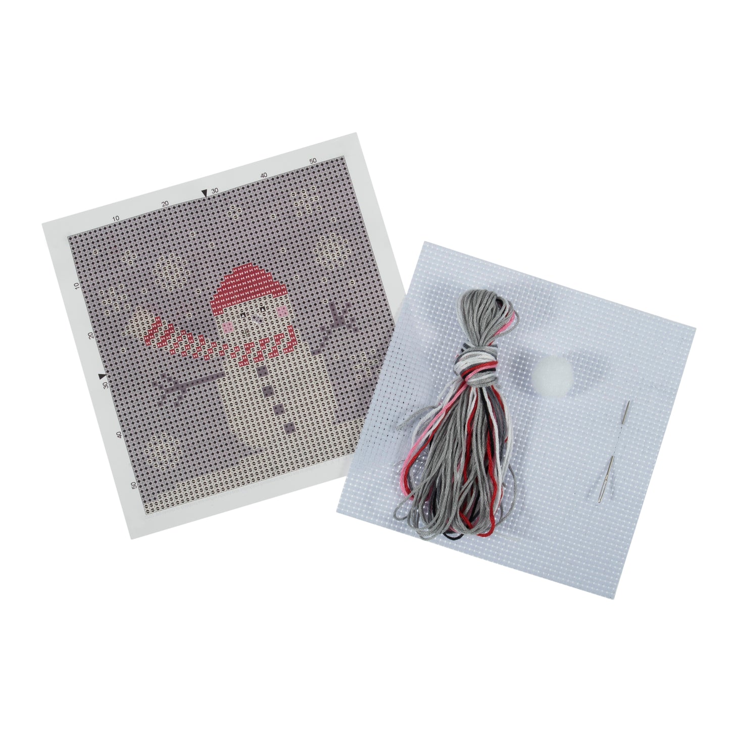 Trimits Stitch your Own Snowman Cross Stitch Kit