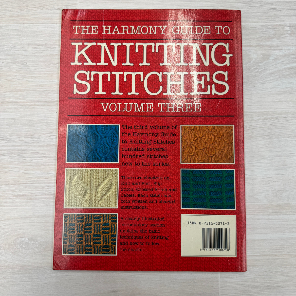 The Harmony Guide to Knitting Stitches Book (Volume 3)