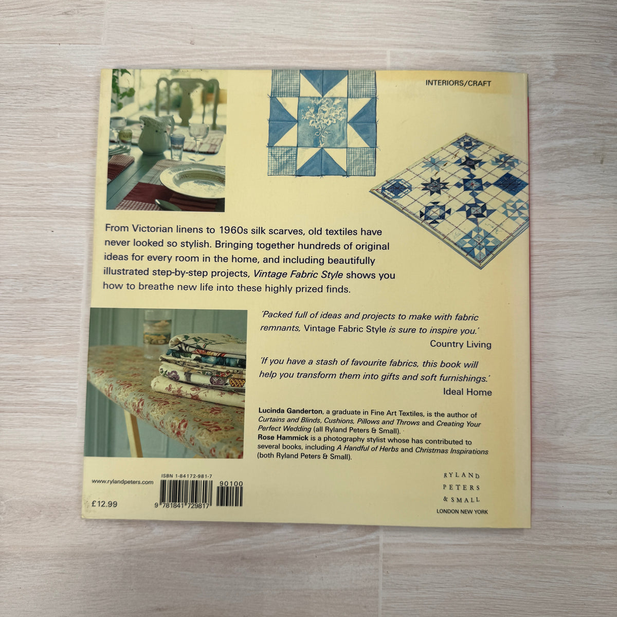 Vintage Fabric Style Book