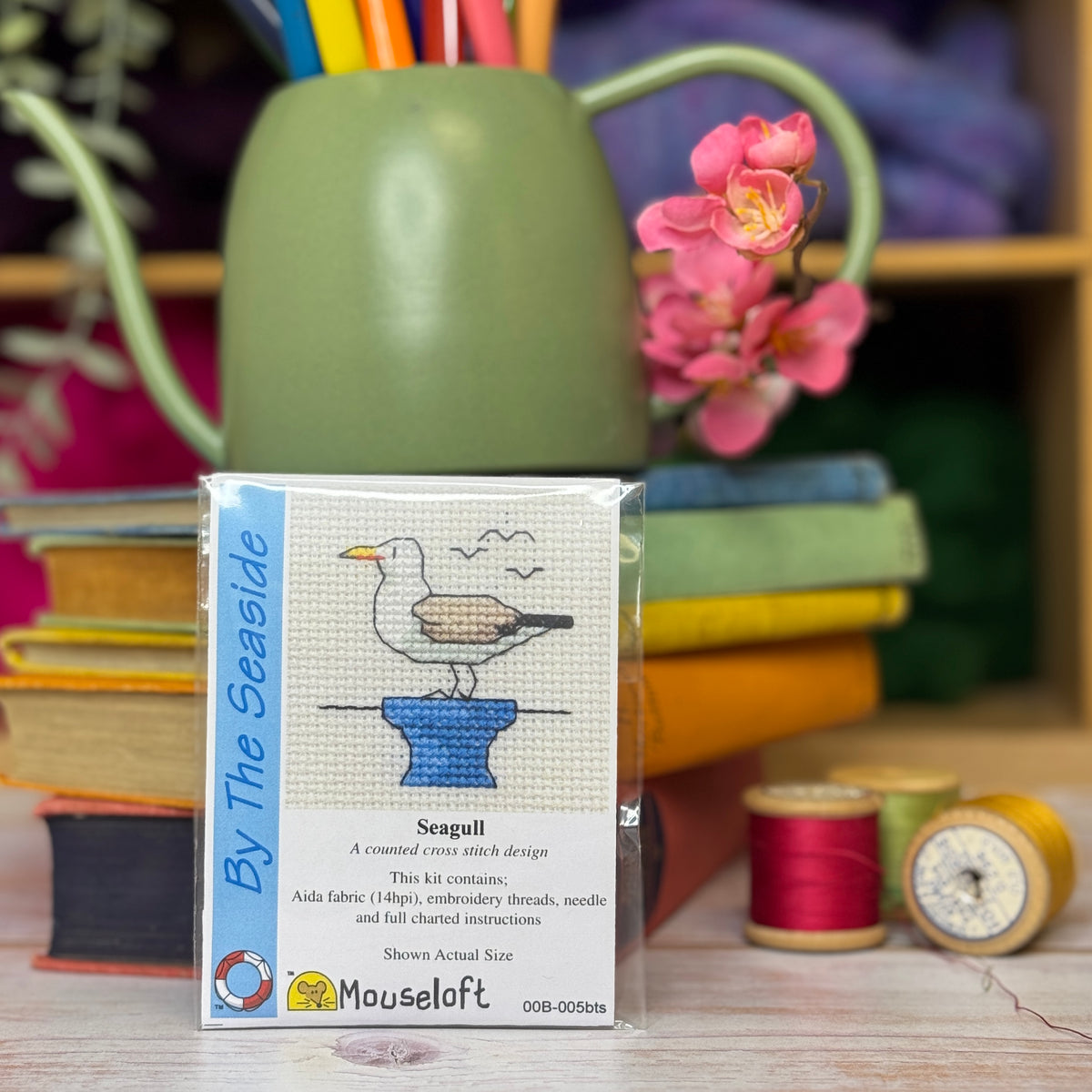 ML Seaside Seagull Mini Cross Stitch Kit