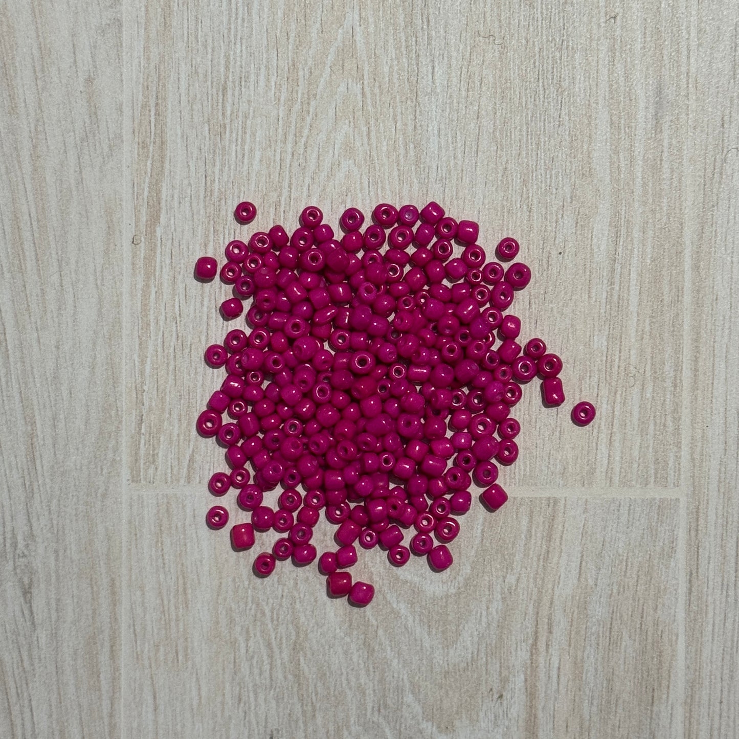 Large Fuchsia Seed Beads
