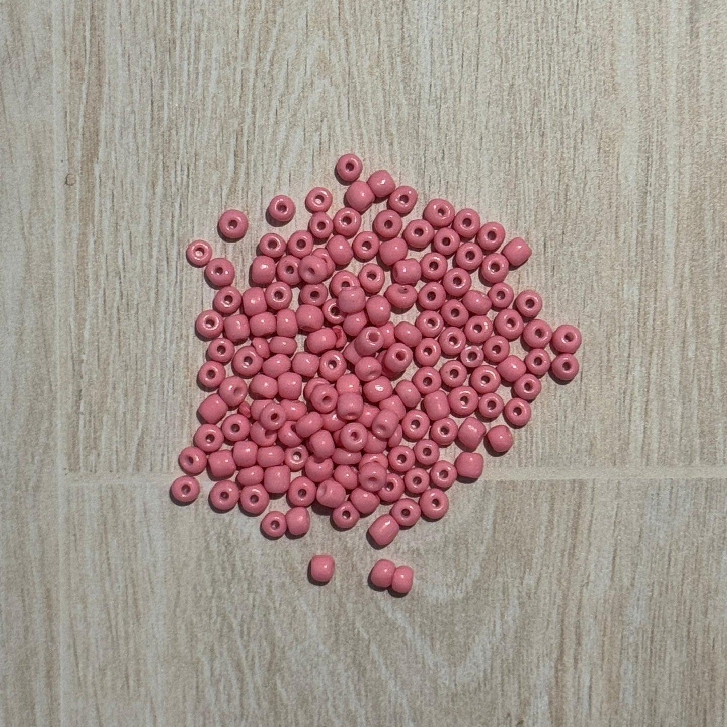 Large Light Pink Seed Beads