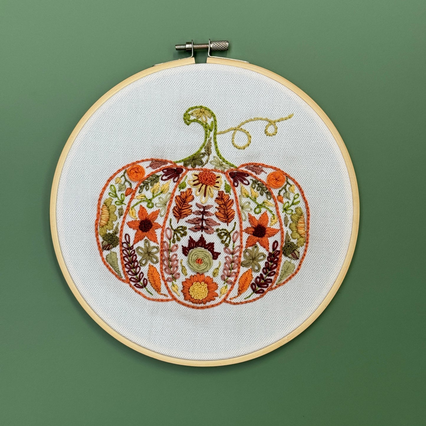 Pumpkin Sampler Embroidery Kit
