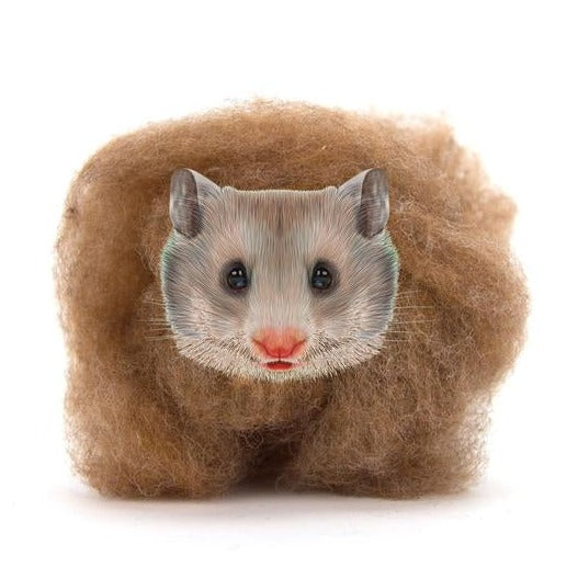 Felting Wool - Mouse