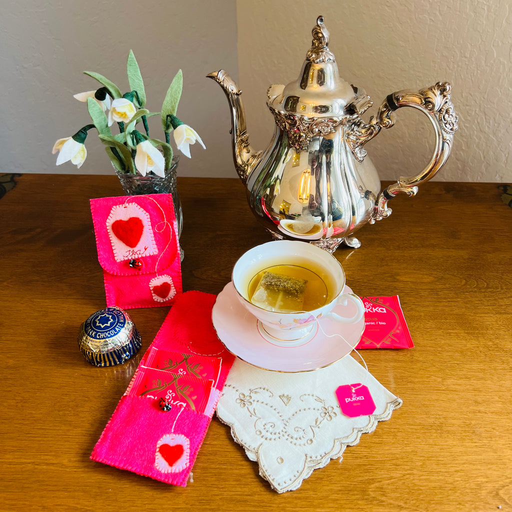 Valentine Tea Bag Pouch