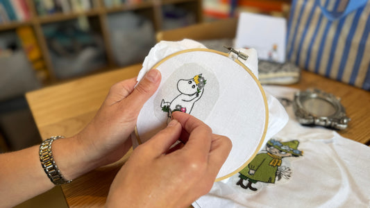 Tove Jansson and the Wonderful World of Moomins – A Stitch at a Time