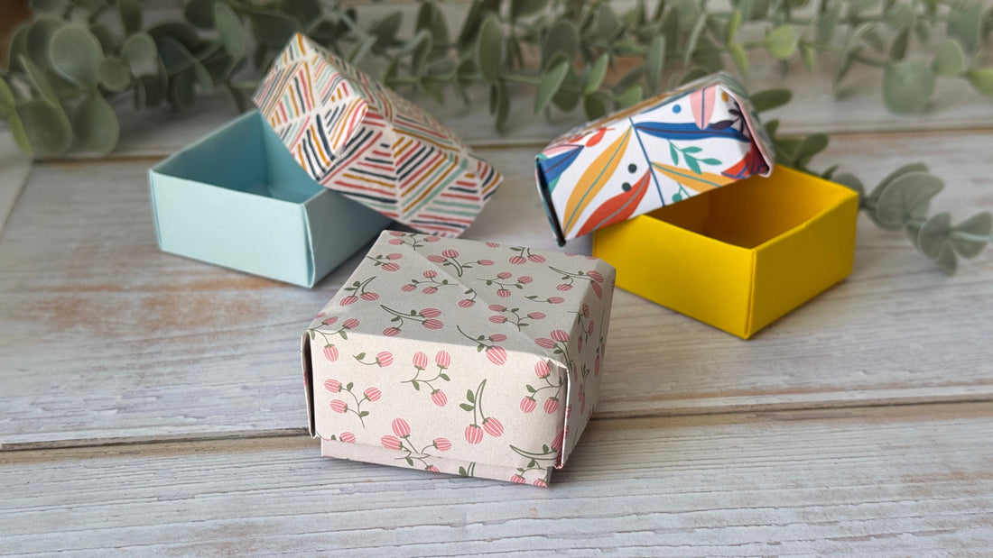 Make an Origami Masu Box with Me!