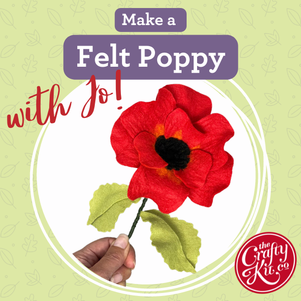 Make a Felt Poppy!