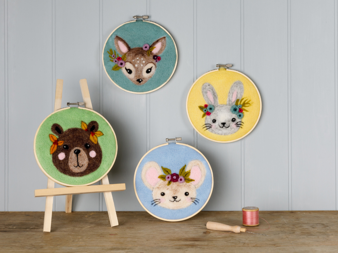 Needle Felting A HowTo Guide for 'Painting with Wool' The Crafty