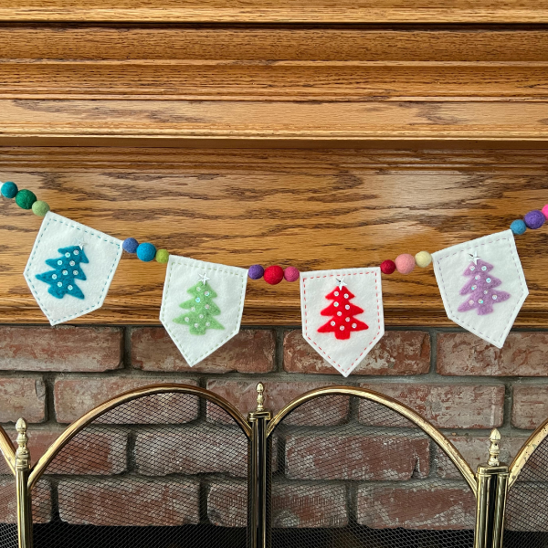 Get Crafty This Christmas: Felt Your Own Christmas Bunting!