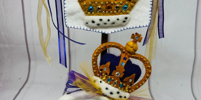 Get ready for the Coronation: Kat’s Coronation Crown Bunting Banner & Royal Fascinator!
