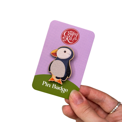 Puffin Pin Badge