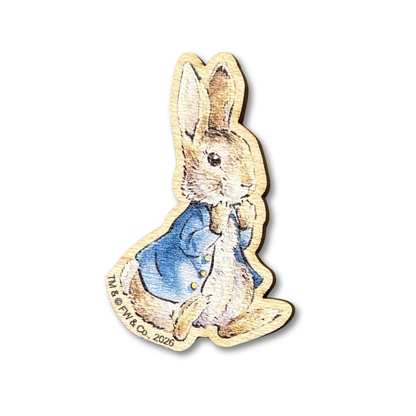 Beatrix Potter - Peter Rabbit Wooden Needle Minder