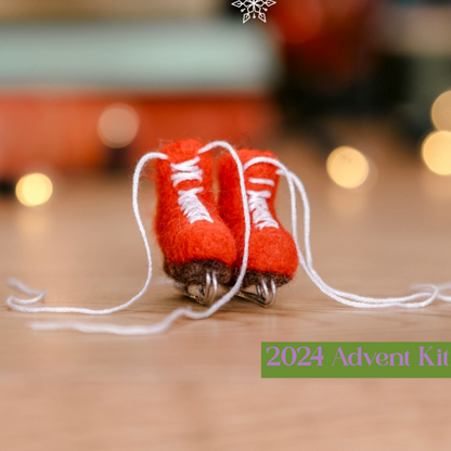 Advent Needle Felting Instructions 2024