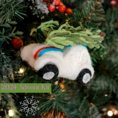Advent Needle Felting Instructions 2024