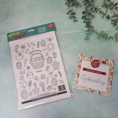 Easter Stick & Stitch Embroidery
