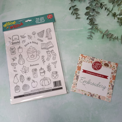Autumn Stick & Stitch Embroidery