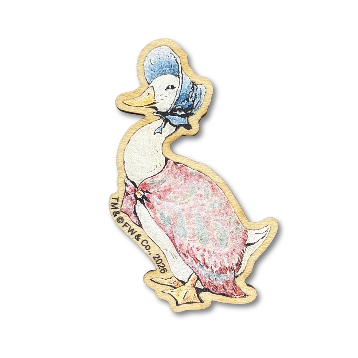 Beatrix Potter - Jemima Puddle-Duck Wooden Needle Minder