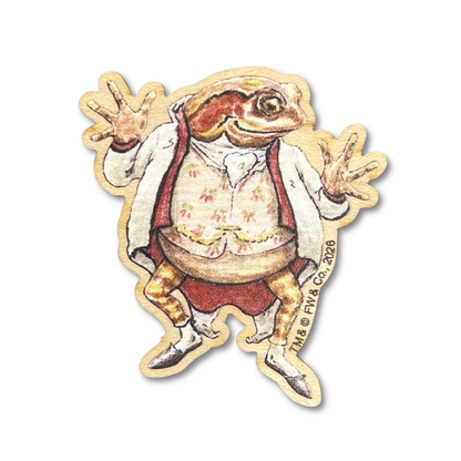 Beatrix Potter - Jeremy Fisher Wooden Needle Minder