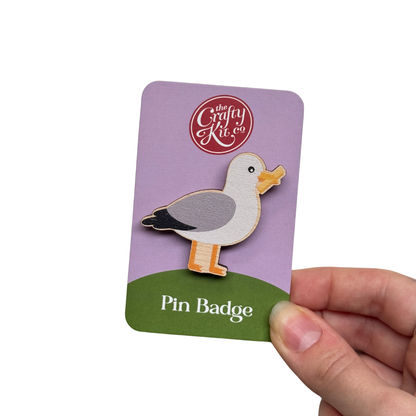 Seagull Pin Badge