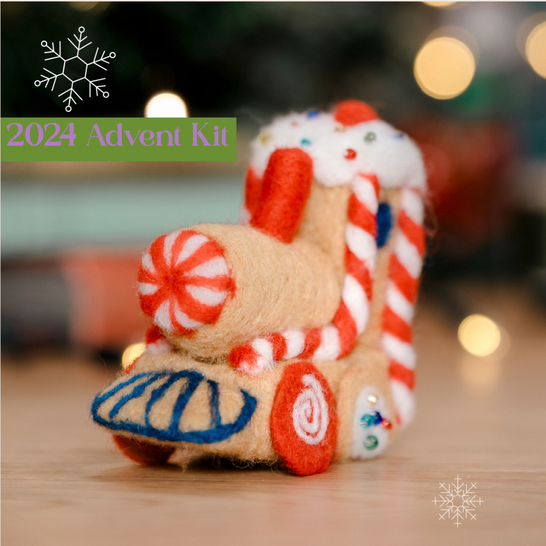 Advent Needle Felting Instructions 2024