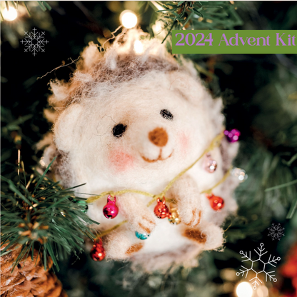 Advent Needle Felting Instructions 2024