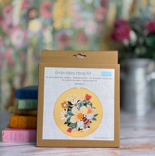 Trimits Buzzy Bee Embroidery Hoop Craft Kit