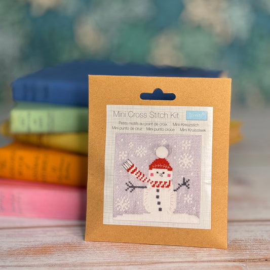 Trimits Stitch your Own Snowman Cross Stitch Kit