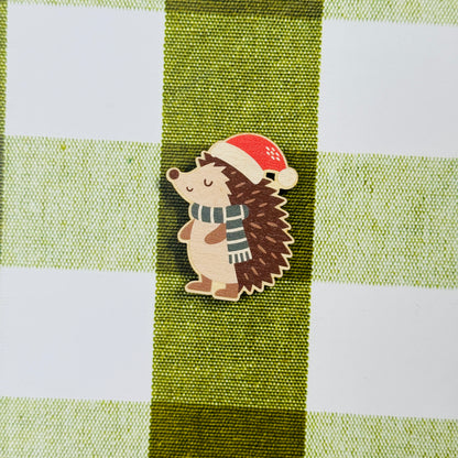 Winter Hedgehog Needle Minder