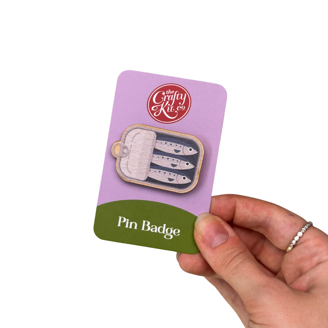 Sardines Pin Badge