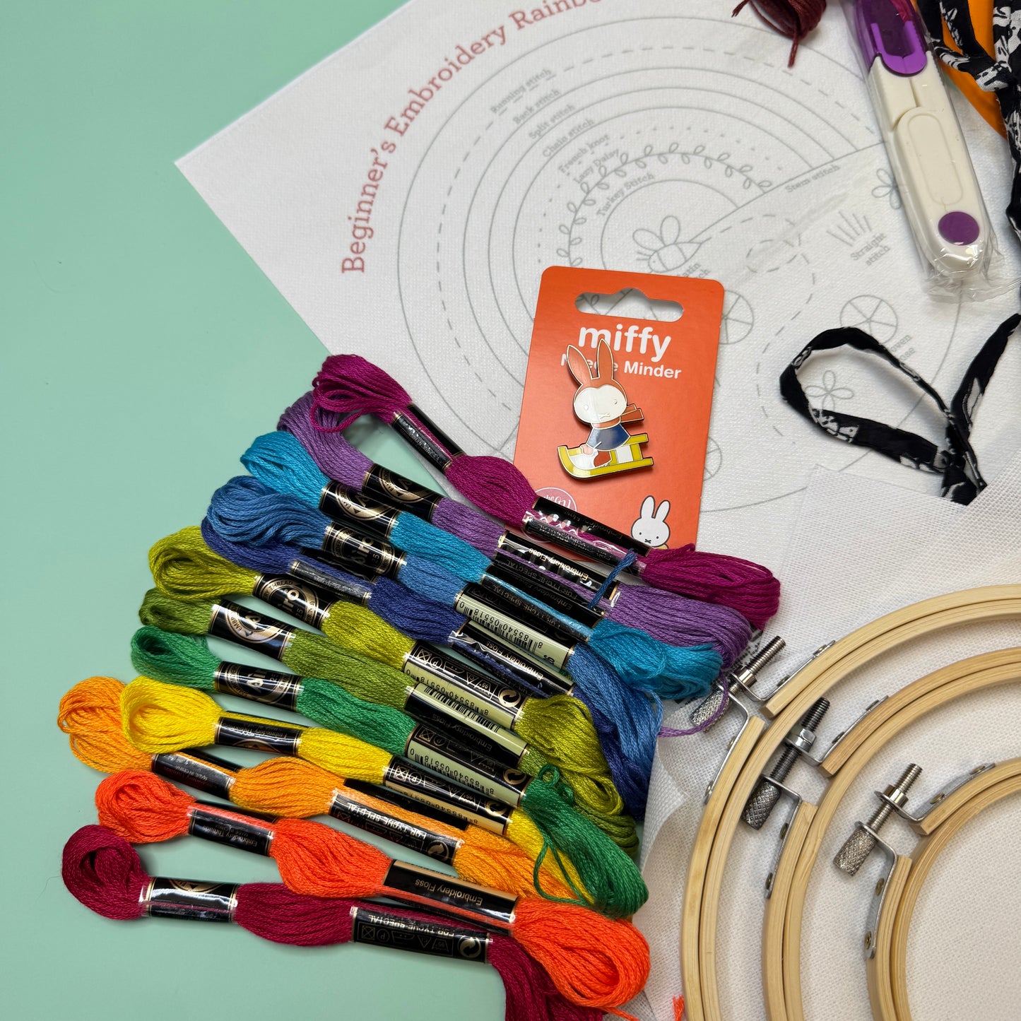 Beginner's Embroidery Bundle