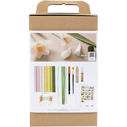 Crepe Paper Spring Flowers Kit