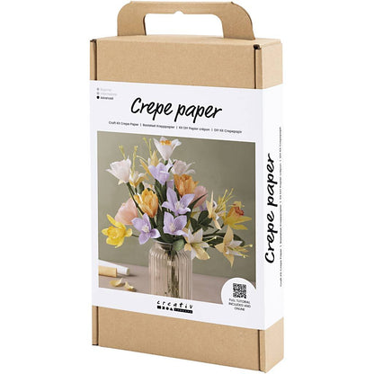 Crepe Paper Spring Flowers Kit