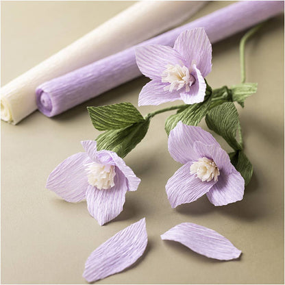 Crepe Paper Spring Flowers Kit