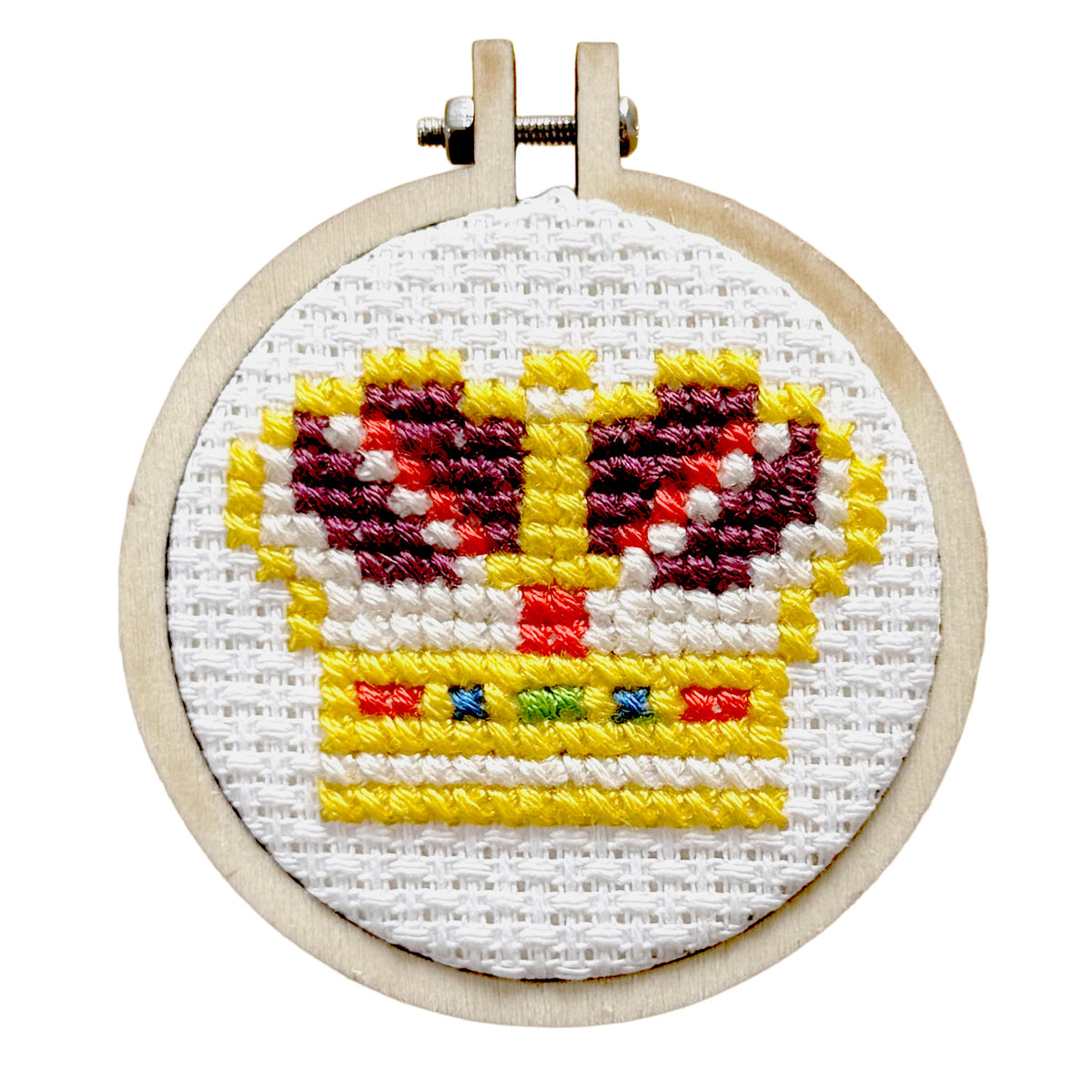 A Right Royal Treat! Mini Matchbox Cross Stitch Kit
