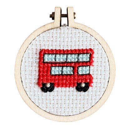 All Aboard for London! Mini Matchbox Cross Stitch Kit