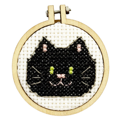 All You Need is a Cat Mini Matchbox Cross Stitch Kit