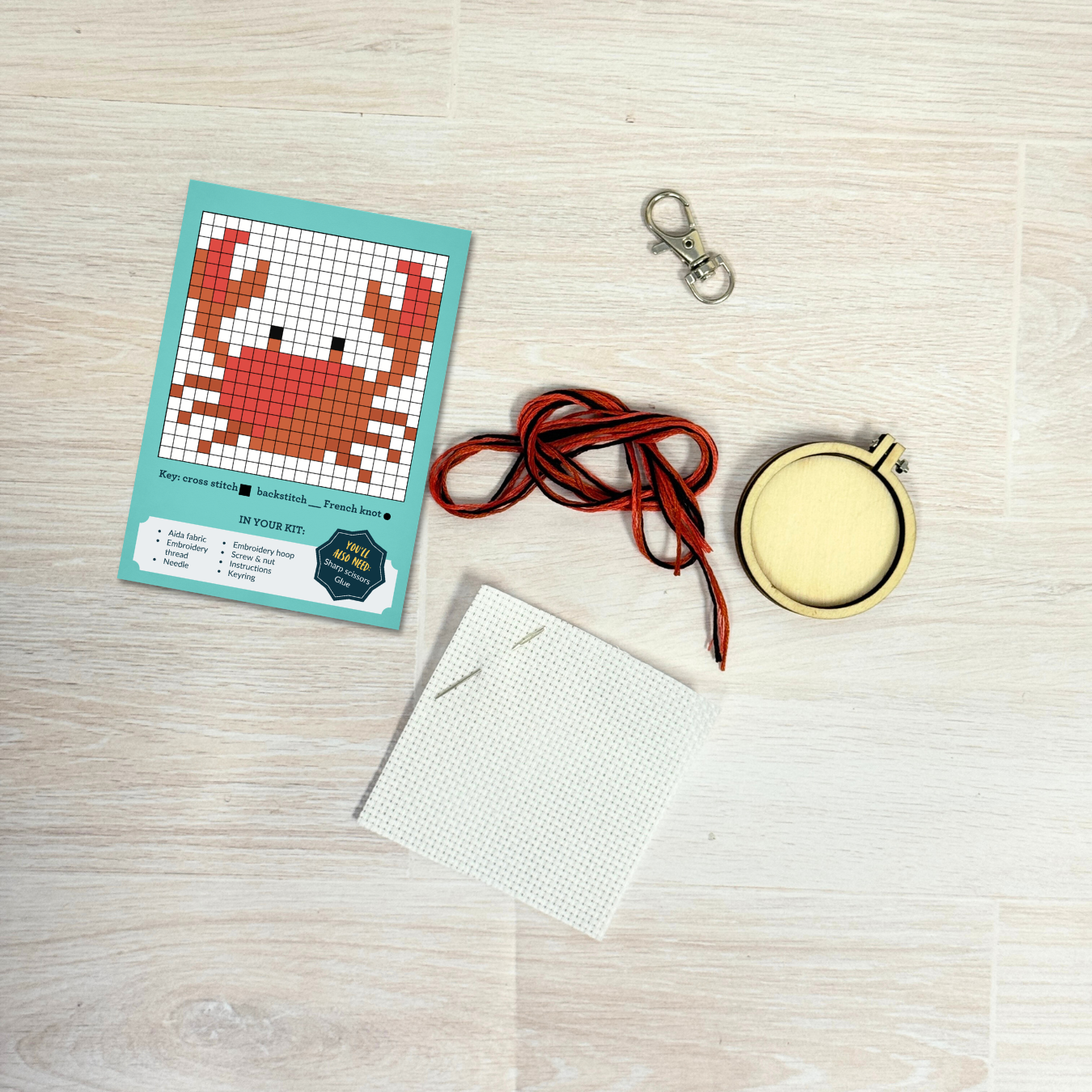 Seaside Mini Matchbox Cross Stitch Bundle