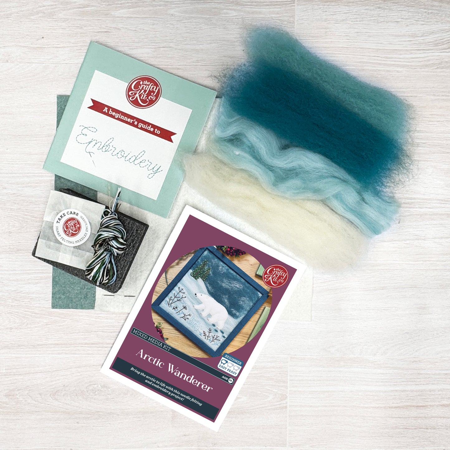 Arctic Wanderer Mixed-Media Craft Kit