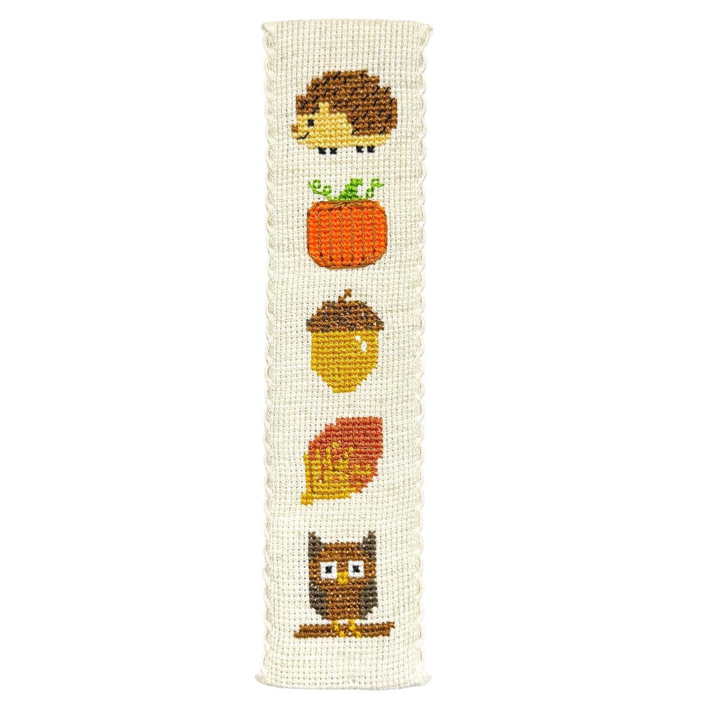 Autumn Lover Cross Stitch Bookmark Kit