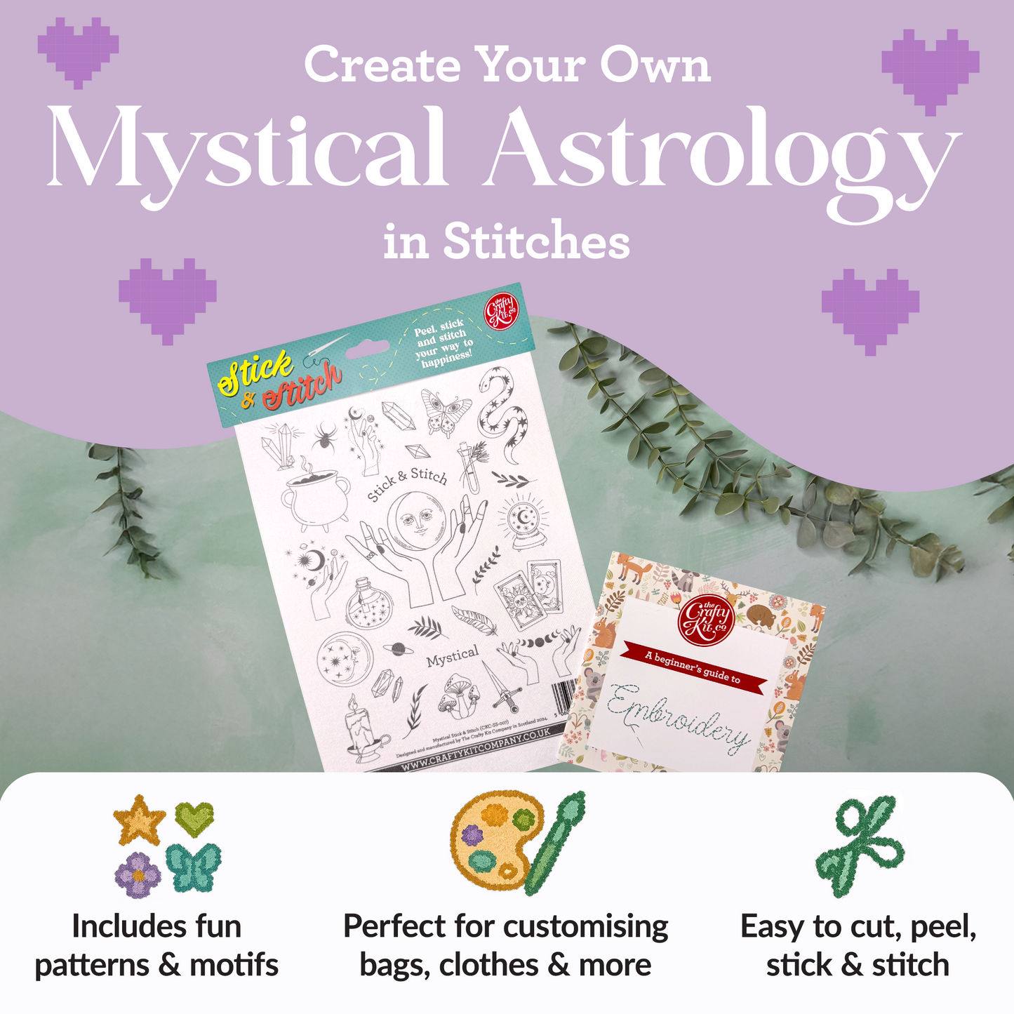Mystical Stick & Stitch Embroidery