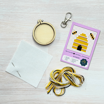 Sweeter than Honey! Mini Matchbox Cross Stitch Kit