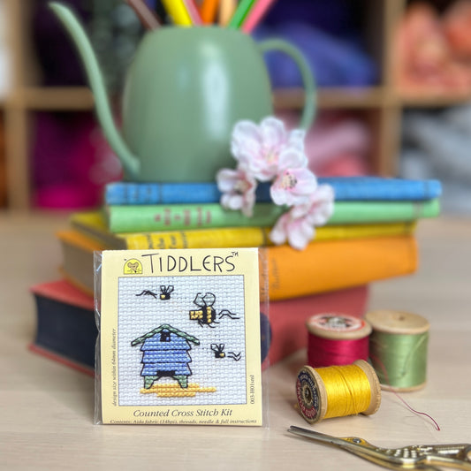 Tiddlers Beehive Mini Cross Stitch Kit