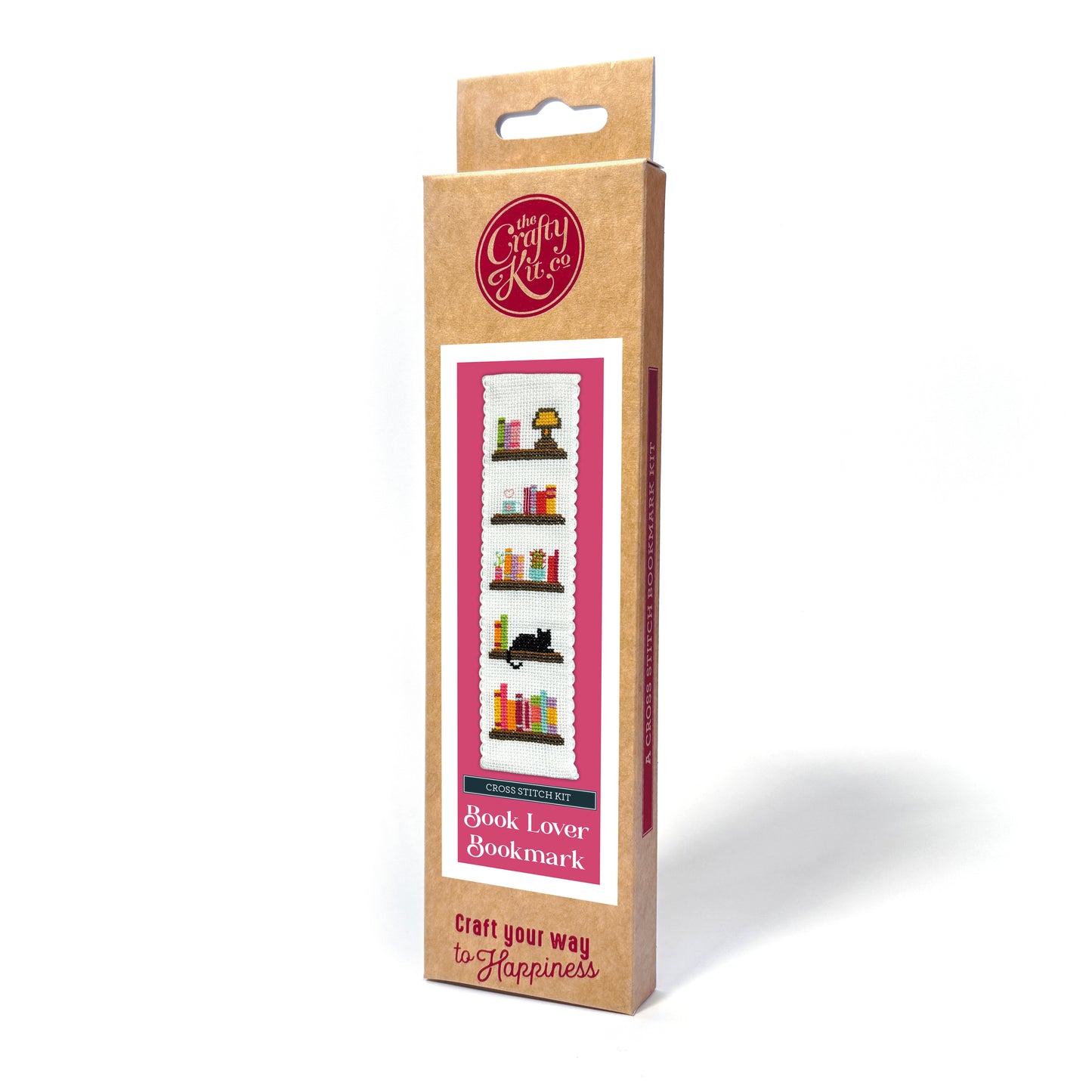 Book Lover Cross Stitch Bookmark Kit