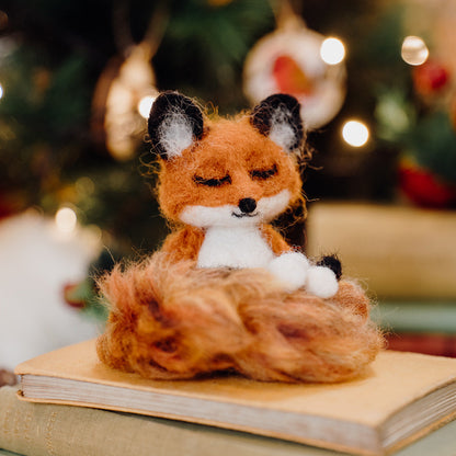 Foxy in the Snow Needle Felting Kit